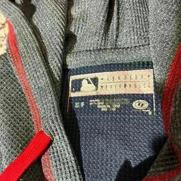 Cleveland Indians Thermal Hoodie Genuine MLB True Fans Series size S-note - Picture 7 of 10